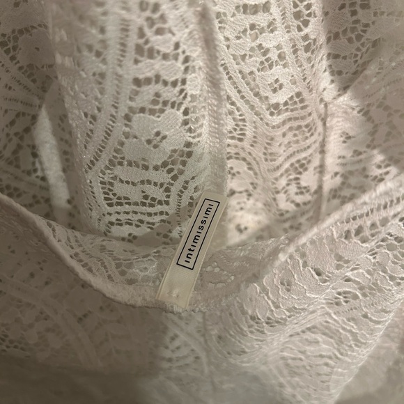 NWOT Intimissimi Ivory Lace Bodysuit - Picture 4 of 4